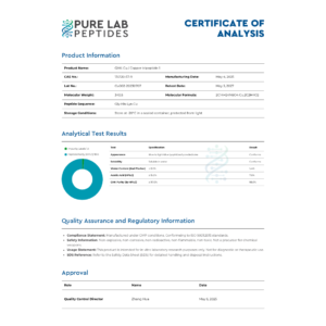 Buy GHK-Cu 50mg Research Peptide